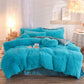 Duvet Cover Set - Luxury Fleece Plush Winter Queen King