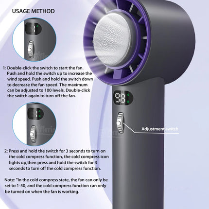 Handheld Fan | deribla Store