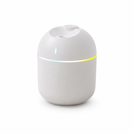 Mini Humidifier USB Desk - 270ml Cool Mist LED