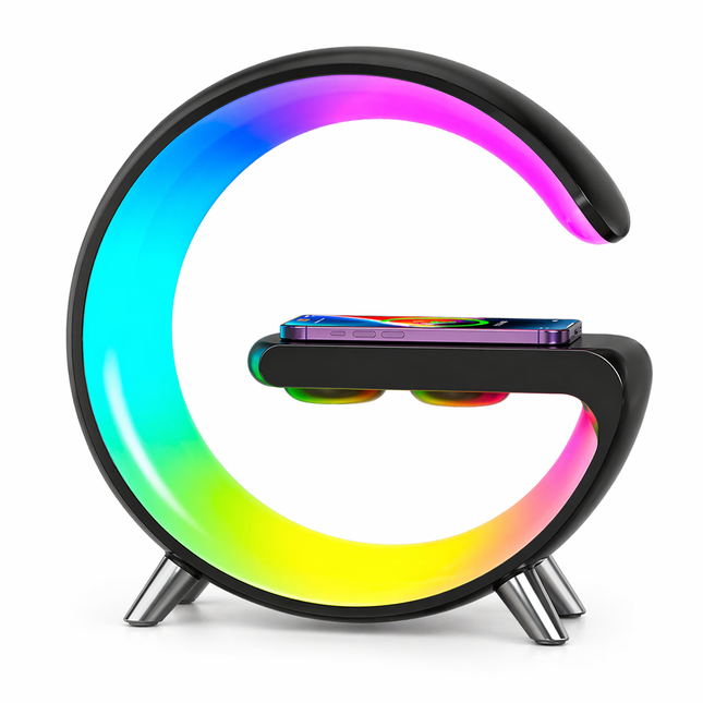LED Atmosphere Lamp - G-Shaped Smart Bluetooth Speaker