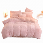 Duvet Cover Set - Luxury Fleece Plush Winter Queen King