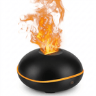 Flame Humidifier Fogger Mist Maker - 7 Color LED