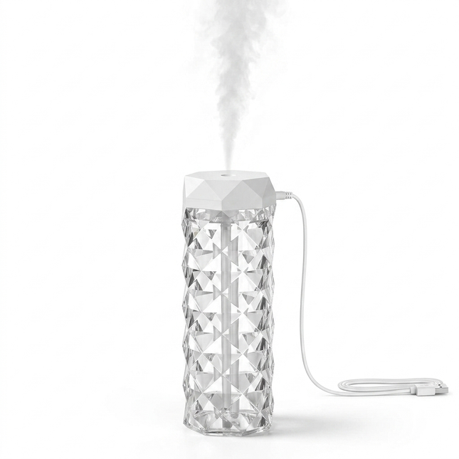 USB Air Humidifier Aroma Diffuser - 400ml RGB Light