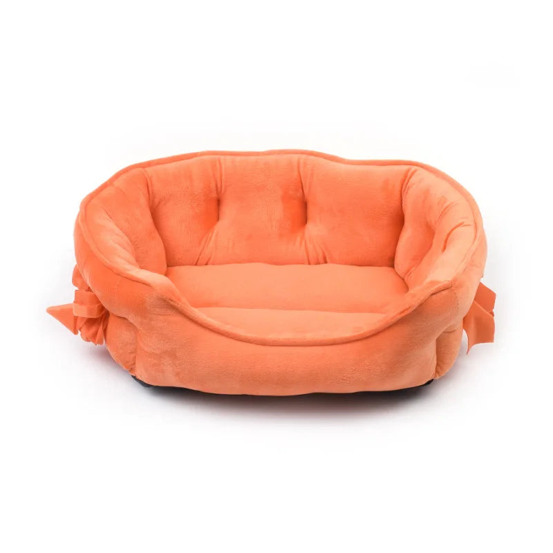 Cozy Pet Bed - Soft PP Cotton Cushion Sofa for Small Dogs & Cats - Deribla Store