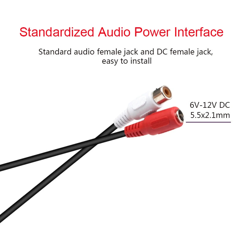 CCTV Microphone Audio Monitoring - Built-in Preamp Wired