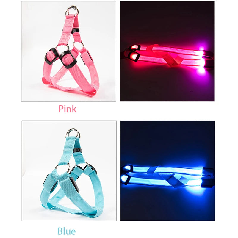 LED Dog Safety Harness