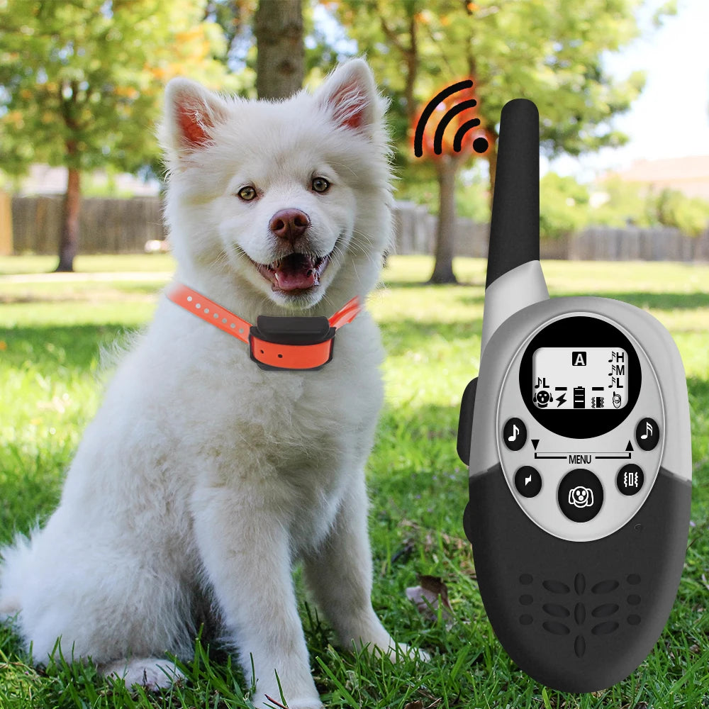 1000m Waterproof Dog Training Collar - Rechargeable Anti-Bark Remote Control - Deribla Store