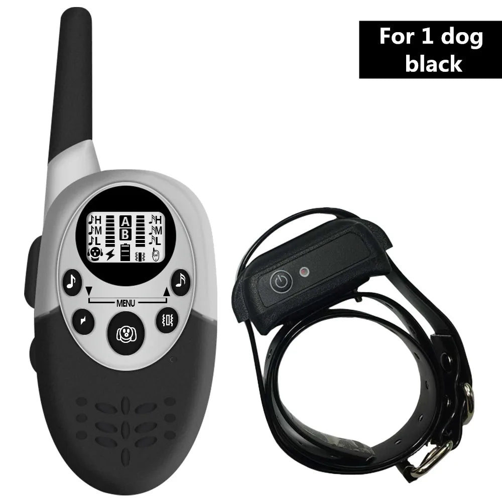 1000m Waterproof Dog Training Collar - Rechargeable Anti-Bark Remote Control - Deribla Store