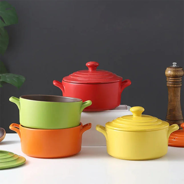 Ceramic Casserole Pot Nordic