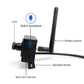 IP Camera WiFi 1080P Mini - JIENUO ONVIF Audio CCTV CamHi
