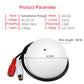 CCTV Microphone Audio Monitoring - Built-in Preamp Wired