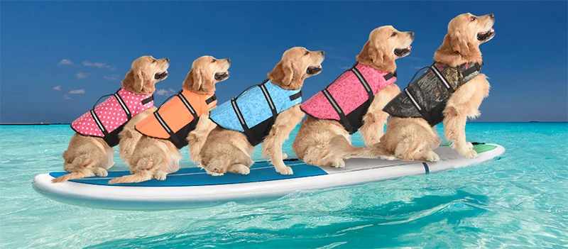 Dog Life Jacket - Safety Swimming Vest for Pets XXS-XXL - Deribla Store