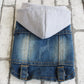 Summer Denim Dog Jacket - Stylish Cowboy Shirt for Small Dogs & Cats - Deribla Store