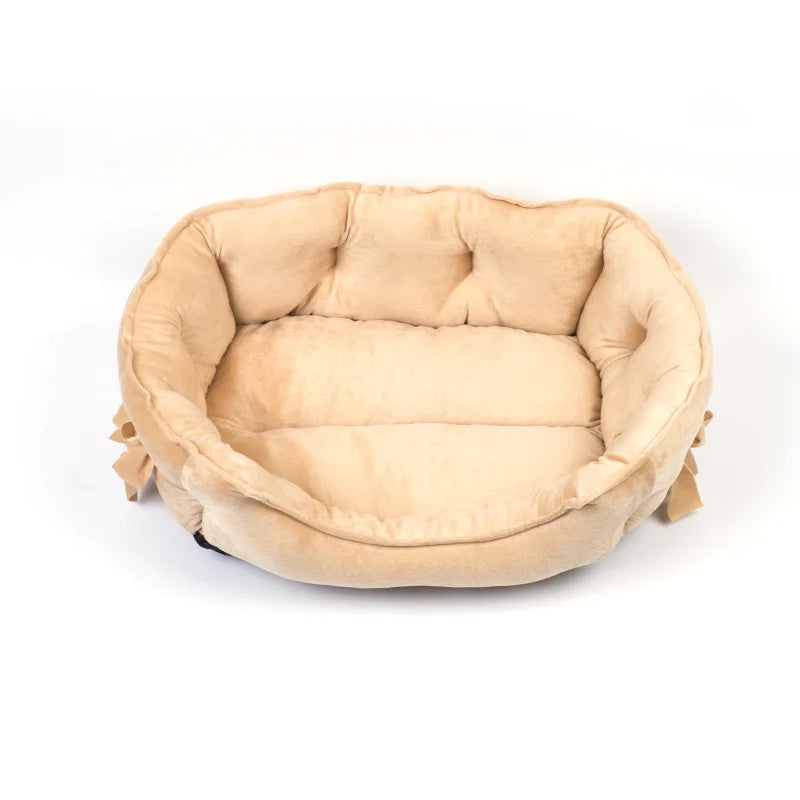 Cozy Pet Bed - Soft PP Cotton Cushion Sofa for Small Dogs & Cats - Deribla Store