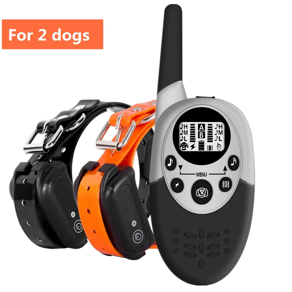 1000m Waterproof Dog Training Collar - Rechargeable Anti-Bark Remote Control - Deribla Store