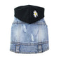 Summer Denim Dog Jacket - Stylish Cowboy Shirt for Small Dogs & Cats - Deribla Store