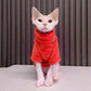 Cat Sweater - Soft Wool Winter Coat for Sphinx & Small Cats - Deribla Store