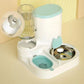 Automatic Pet Feeder Water Dispenser - 2-in-1 Bowl Set - Deribla Store