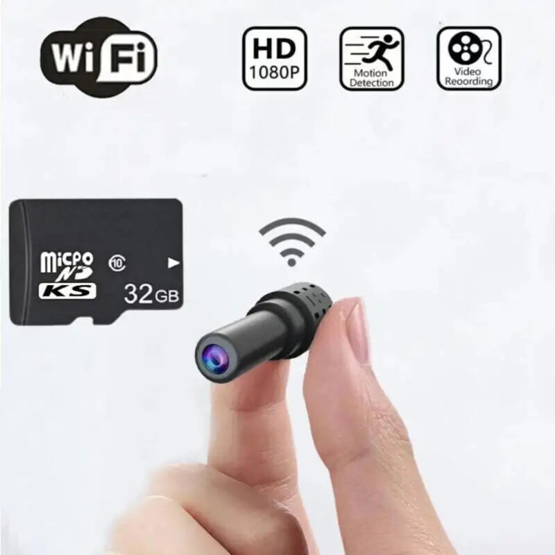 Mini IP Camera 1080P HD Wireless - Magnetic Smart Security