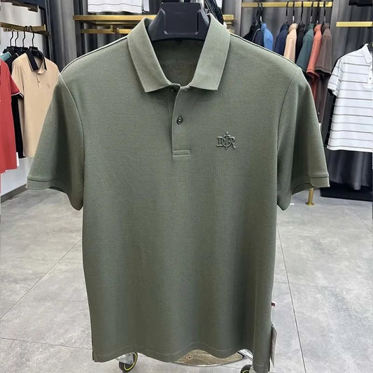 100% pure cotton high-end fashionable short sleeve summer
