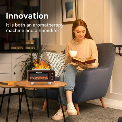 Fireplace Flame Humidifier Diffuser