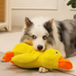 4-in-1 Stomping Duck Dog Toy - Interactive Squeaky Plush with Teeth Cleaning - Deribla Store
