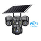 Triple Lens Camera Solar WiFi - 10X Zoom Auto Tracking V380