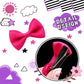 Colorful Dog Bow Hairpin