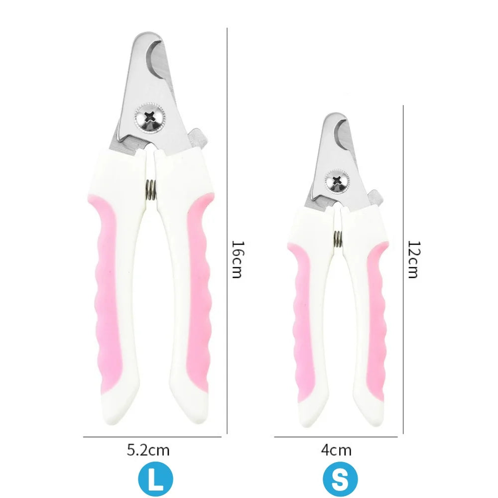 Professional Pet Nail Clipper with Safety Guard - Stainless Steel for Dogs & Cats - Deribla Store