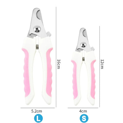 Professional Pet Nail Clipper with Safety Guard - Stainless Steel for Dogs & Cats - Deribla Store