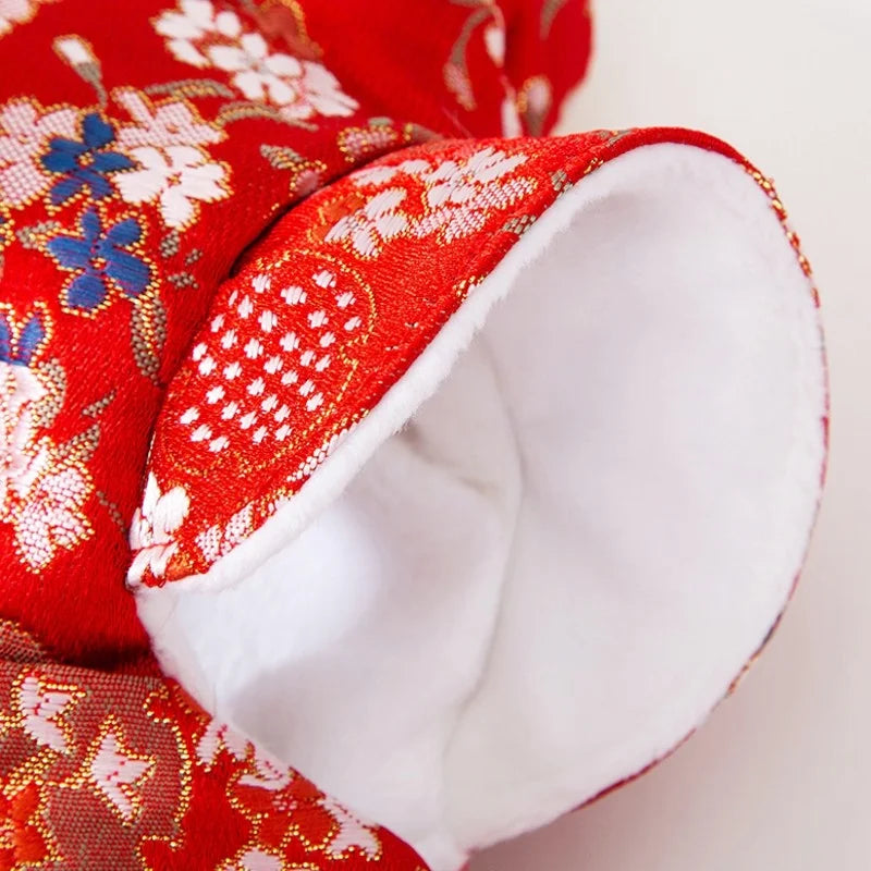 Chinese Style Dog Dress - Princess Skirt for Small Dogs & Cats - Deribla Store