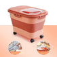 Collapsible Pet Food Storage Container