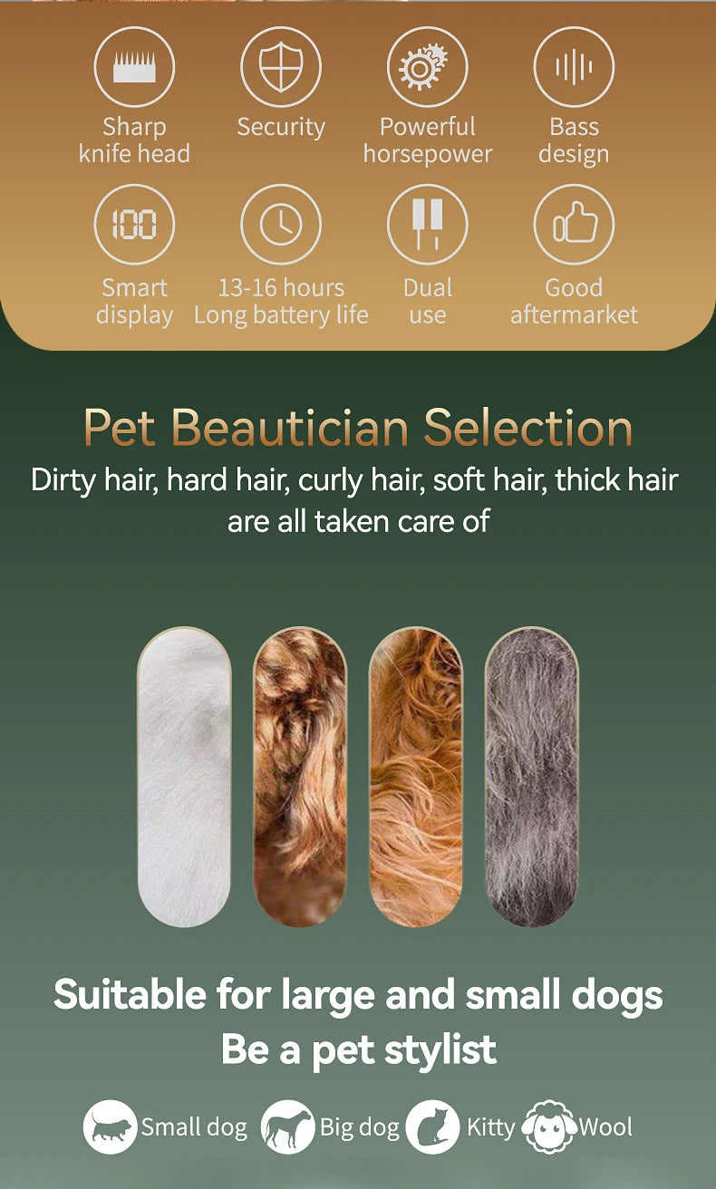 Pet Grooming Clipper 