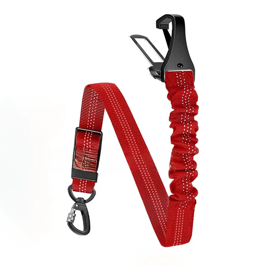 Dog Car Safety Belt - Reflective Extendable Pet Seatbelt for Medium to Large Dogs - Deribla Store