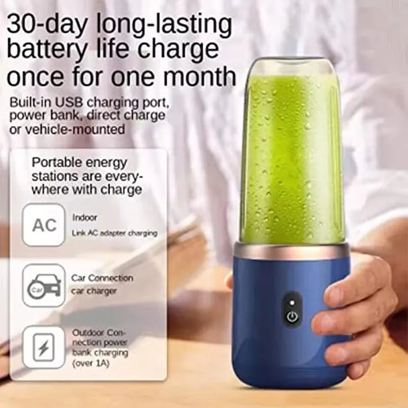 Portable Blender 300ml USB Rechargeable