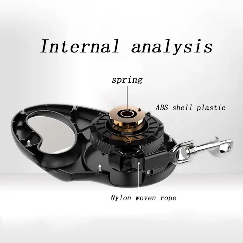 Retractable Dog Leash 3M/5M - Automatic Towing Rope for Small & Medium Dogs - Deribla Store