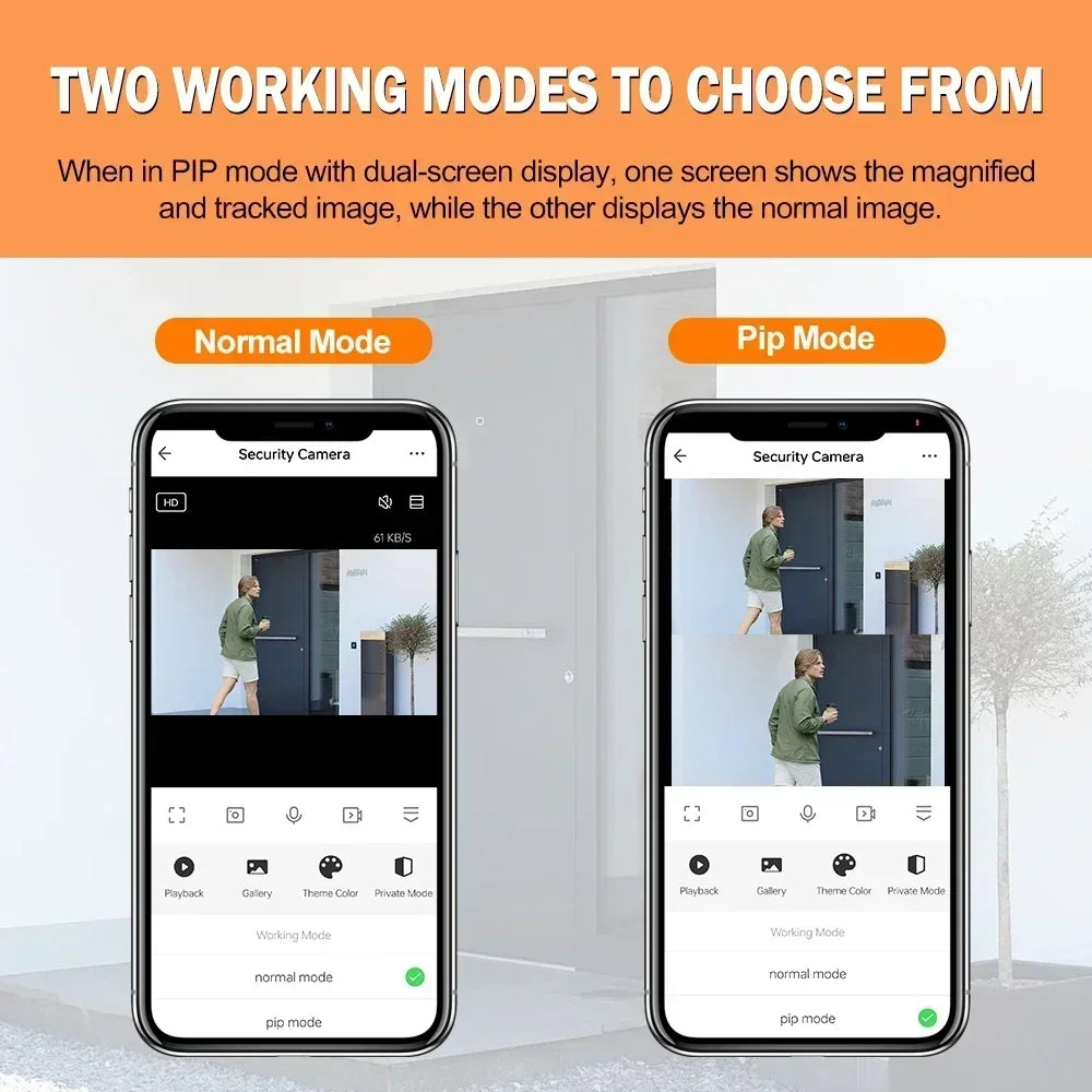 2MP Wifi Camera, Video Doorbell (newest model) + Two-way audio, HD video, motion, Home Security Cameras