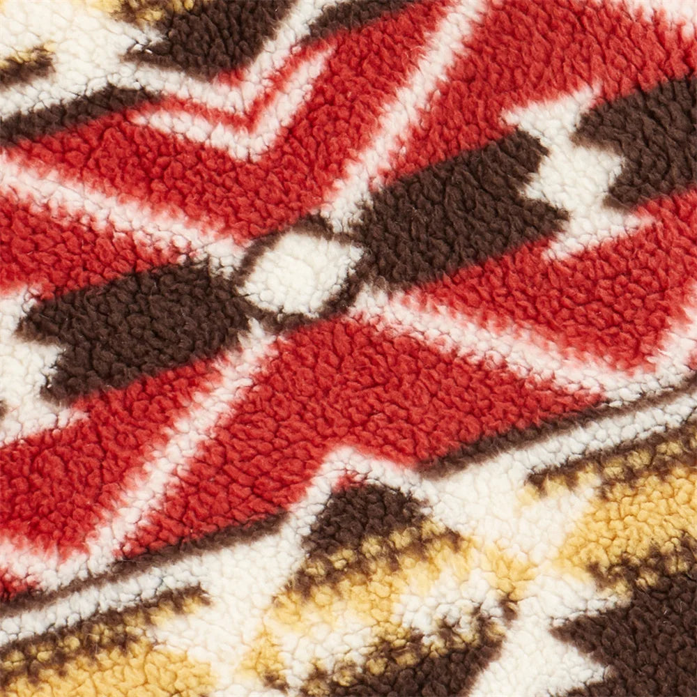 Autumn Winter Dog Clothes - Warm Plush Ethnic Style Sweater for Small Dogs & Cats - Deribla Store