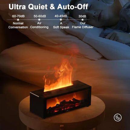 Flame Aroma Diffuser Remote Control 