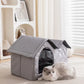 Cat Cooling House - Removable Ice Mat Bed for Summer Air Conditioning - Deribla Store