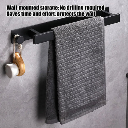 No-Drill Towel Bar