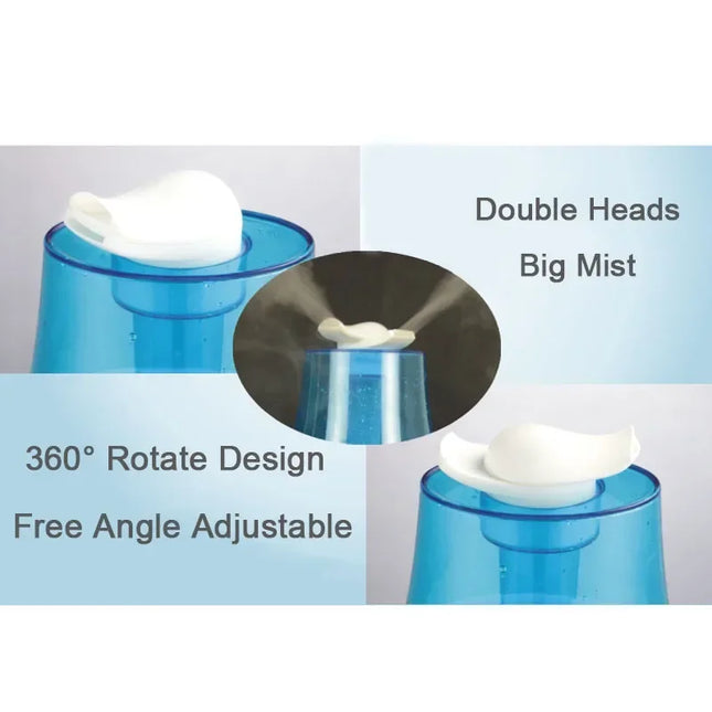 CloudFill 3L humidifier 40m2 coverage essential oil compatible — Deribla Store