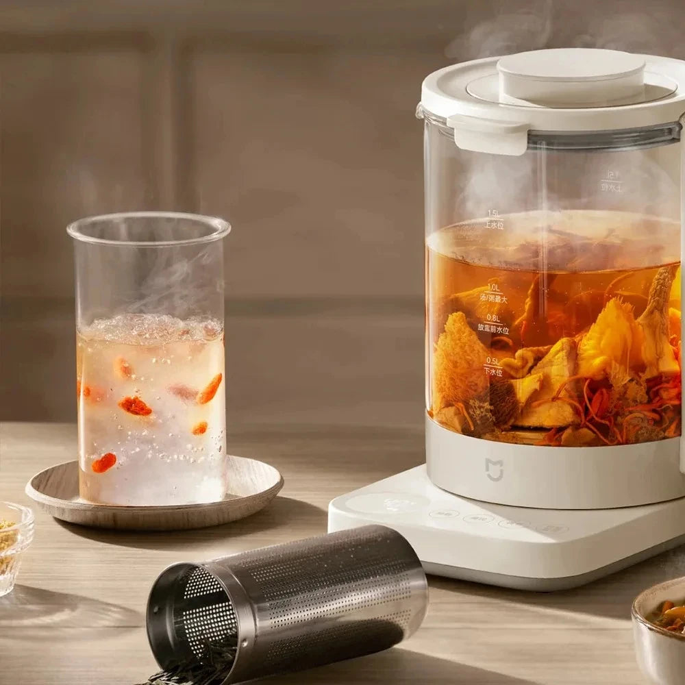 XIAOMI MIJIA S2 Health Pot 1.5L - 800W Stainless Steel Kettle - Deribla Store