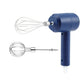Electric Hand Mixer - 5-Speed Portable Egg Beater with Milk Frother & Dough Hooks - Deribla Store