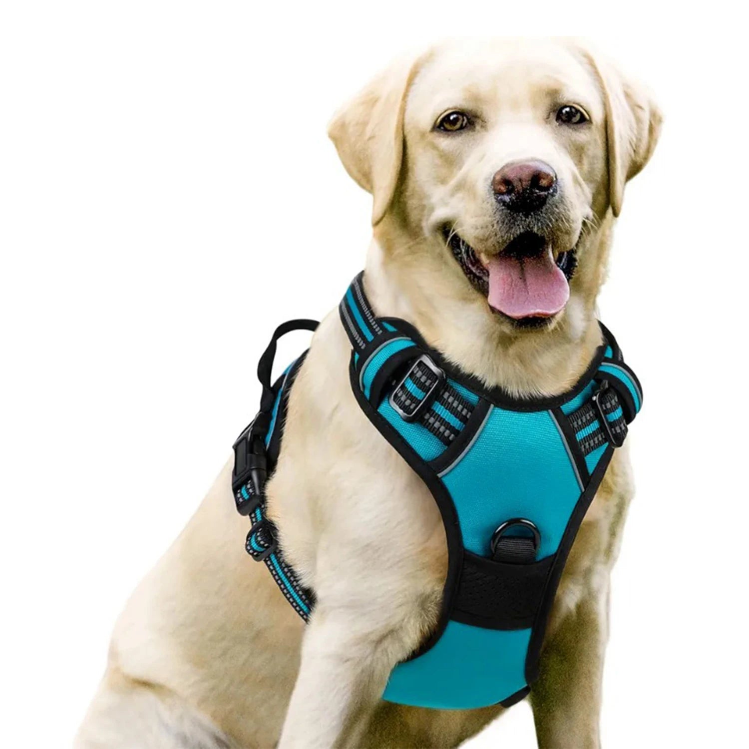 No-Pull Dog Harness - Padded Oxford Vest with Control Handles for Large Dogs - Deribla Store
