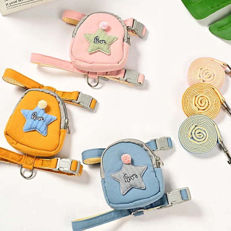 Cat Harness & Leash Set - Anti-Escape Chest Strap for Outdoor Walking - Deribla Store