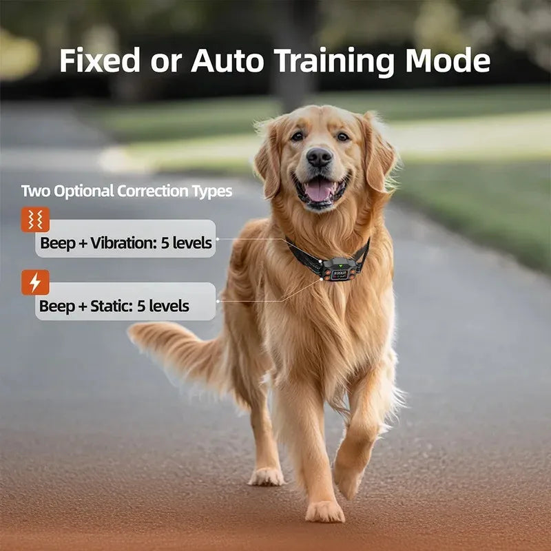 Smart GPS Wireless Dog Fence - Waterproof Electronic Training Collar with OLED Screen - Deribla Store