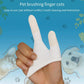 Two-Finger Pet Toothbrush - Soft Silicone Dental Care Gloves for Dogs & Cats Oral Cleaning - Deribla Store