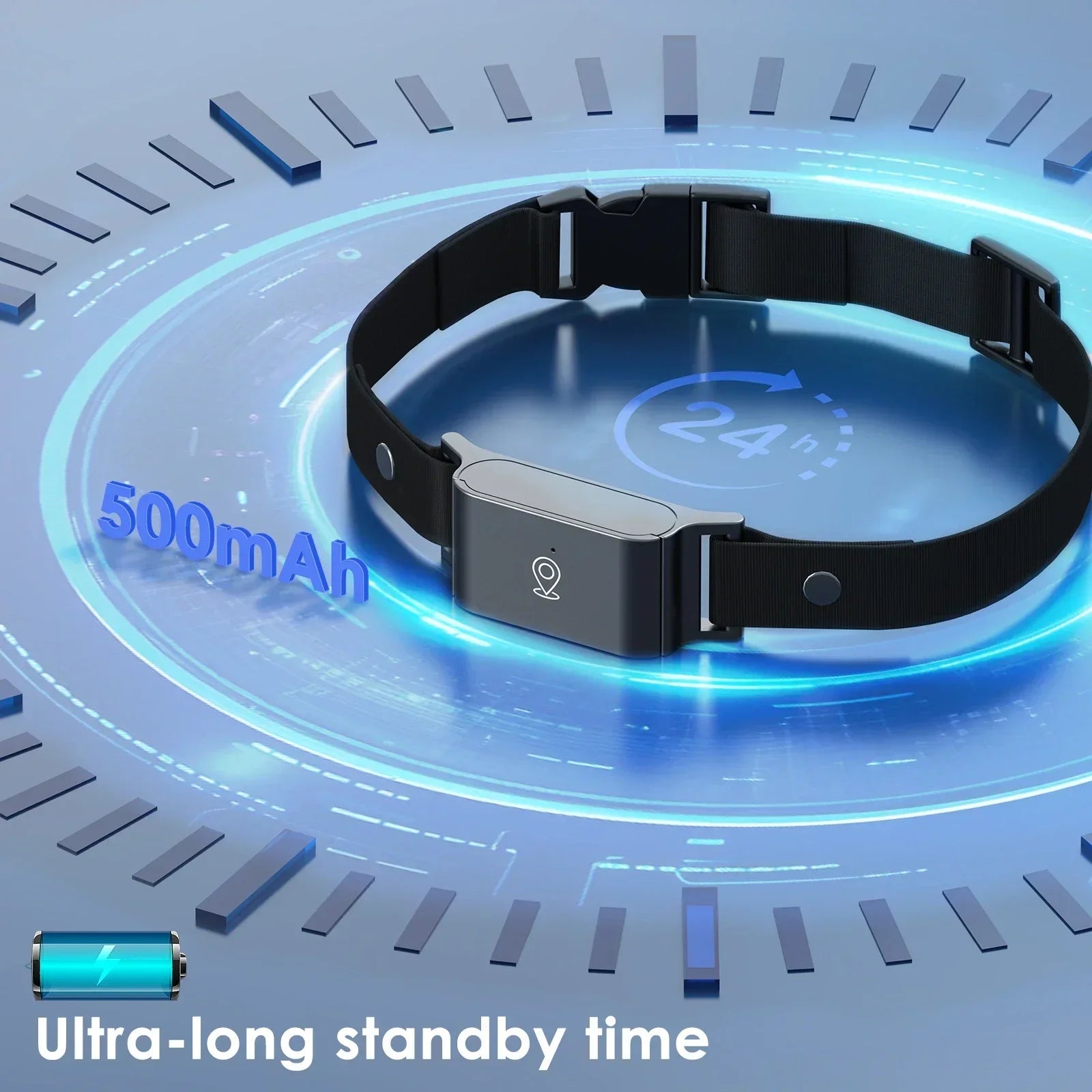 4G GPS Pet Tracker Collar - IP67 Waterproof Real-Time Locator for Dogs & Cats, Anti-Lost - Deribla Store