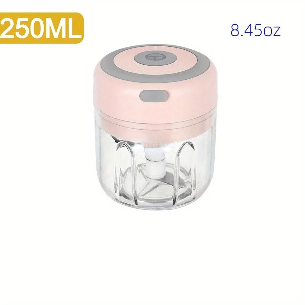 Electric Mini Garlic Chopper USB Rechargeable - Meat Grinder - Deribla Store